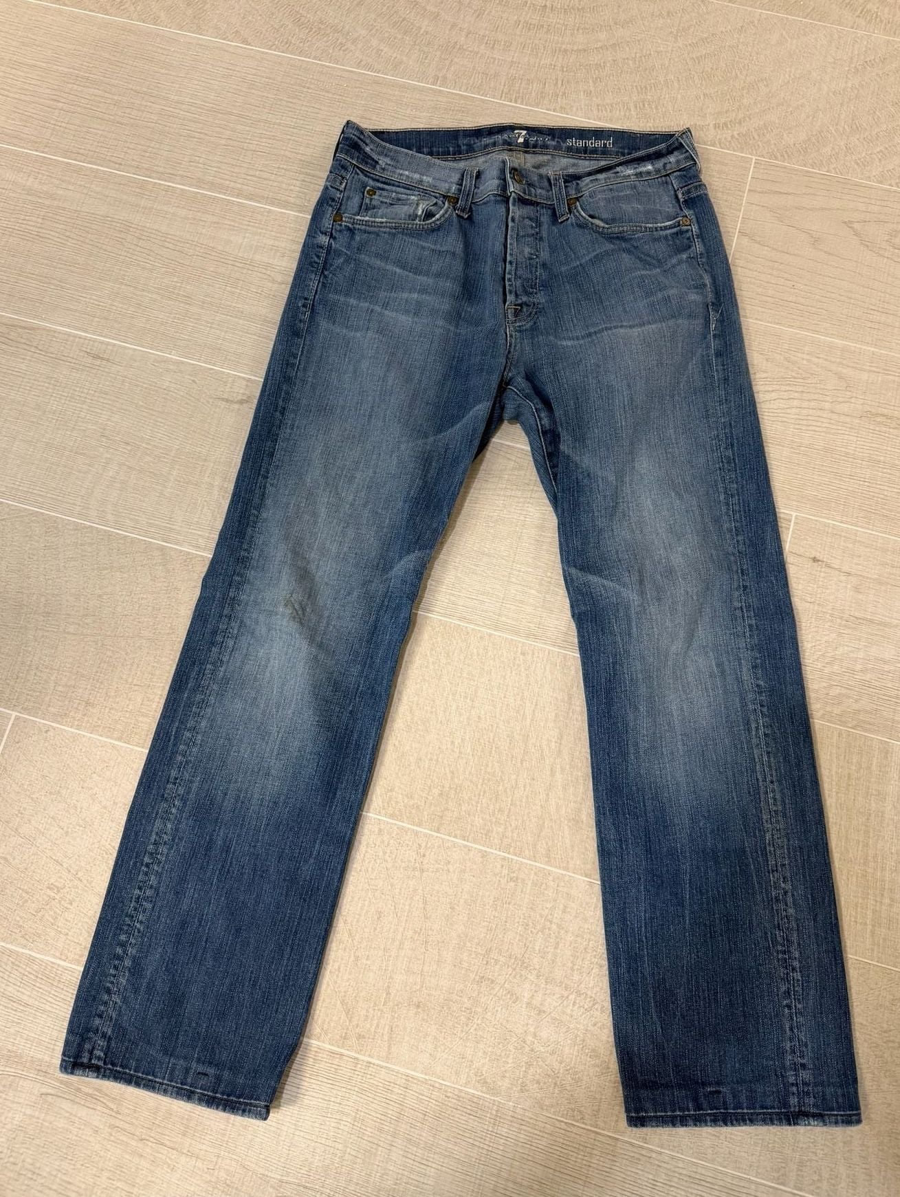 7 For All Mankind 'The Standard' Straight Leg Jeans Size 32